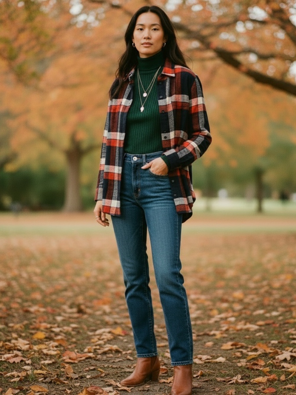Madewell Plaid Button-Down Flannel Shirt S